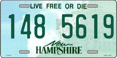 NH license plate 1485619
