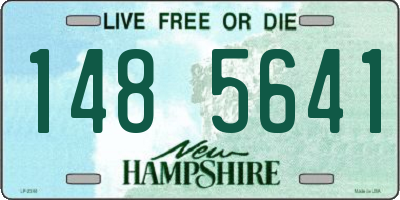 NH license plate 1485641