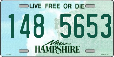 NH license plate 1485653