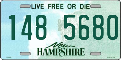 NH license plate 1485680