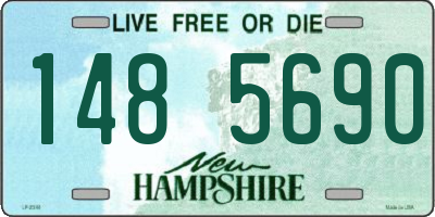 NH license plate 1485690