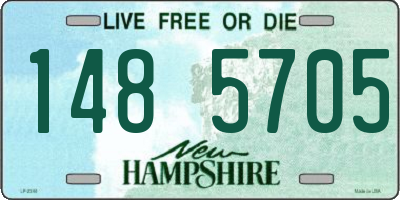 NH license plate 1485705