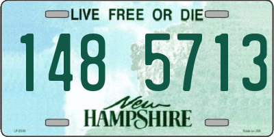 NH license plate 1485713