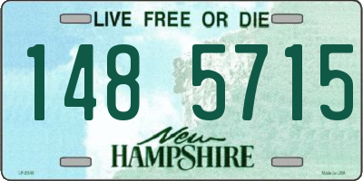 NH license plate 1485715