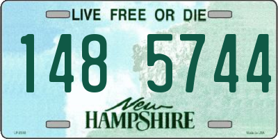 NH license plate 1485744