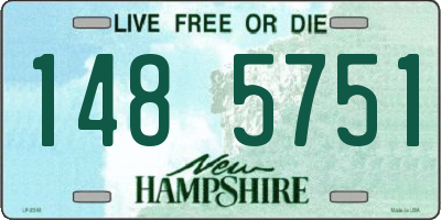 NH license plate 1485751