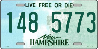 NH license plate 1485773