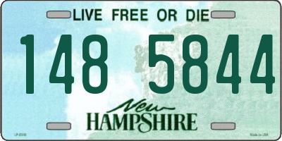 NH license plate 1485844