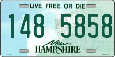 NH license plate 1485858