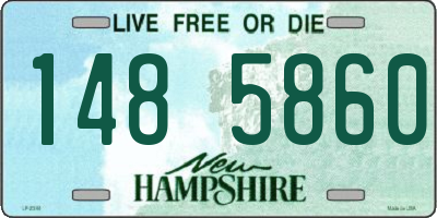 NH license plate 1485860