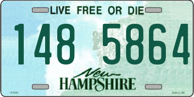 NH license plate 1485864