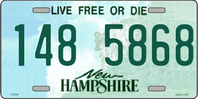 NH license plate 1485868