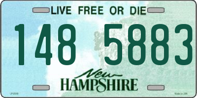 NH license plate 1485883