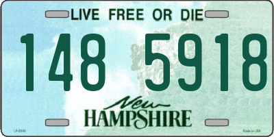 NH license plate 1485918