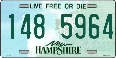 NH license plate 1485964