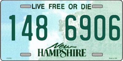 NH license plate 1486906