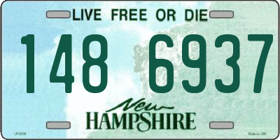 NH license plate 1486937