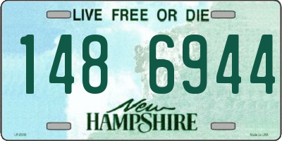 NH license plate 1486944
