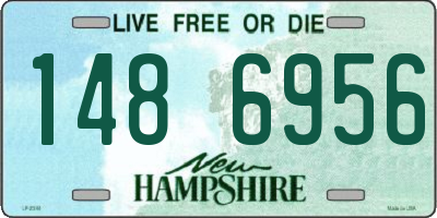 NH license plate 1486956