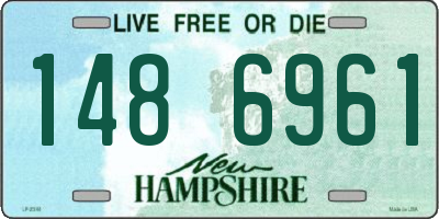 NH license plate 1486961