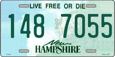 NH license plate 1487055