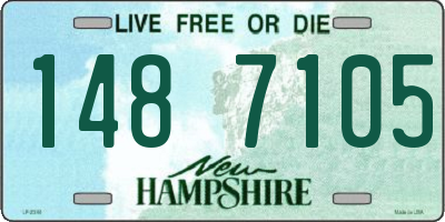 NH license plate 1487105