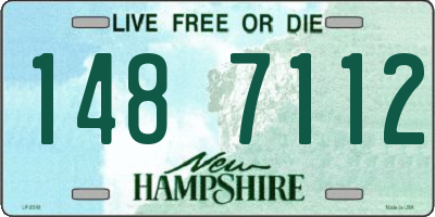 NH license plate 1487112