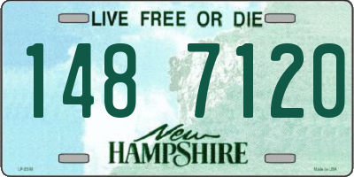 NH license plate 1487120