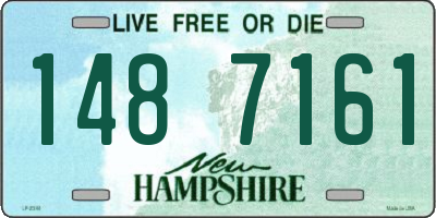 NH license plate 1487161