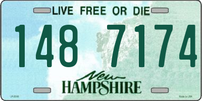 NH license plate 1487174