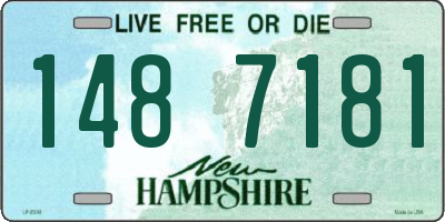 NH license plate 1487181
