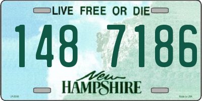NH license plate 1487186