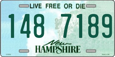 NH license plate 1487189