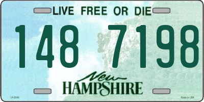 NH license plate 1487198