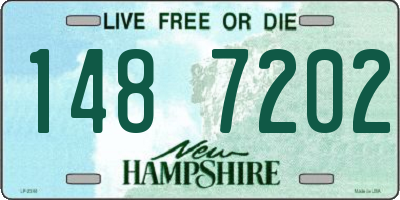 NH license plate 1487202