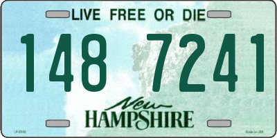 NH license plate 1487241