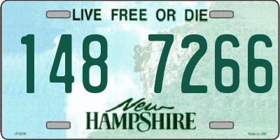 NH license plate 1487266