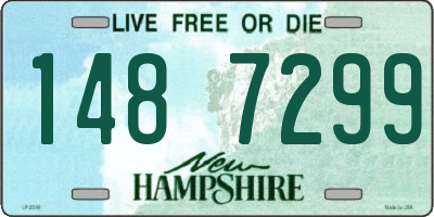 NH license plate 1487299