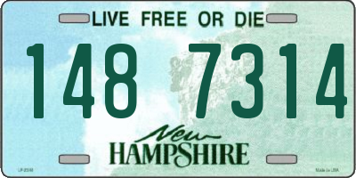 NH license plate 1487314