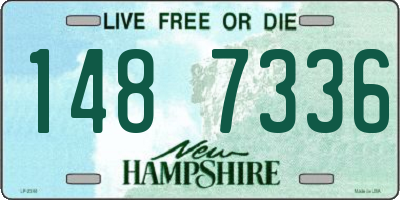 NH license plate 1487336