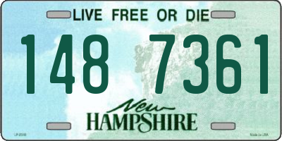 NH license plate 1487361