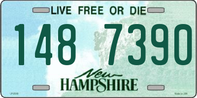 NH license plate 1487390