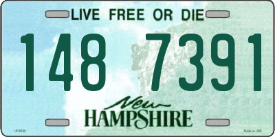 NH license plate 1487391