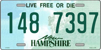 NH license plate 1487397