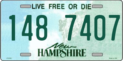NH license plate 1487407