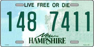 NH license plate 1487411