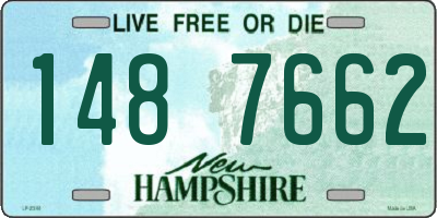 NH license plate 1487662
