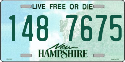 NH license plate 1487675