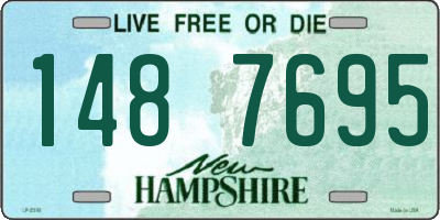 NH license plate 1487695
