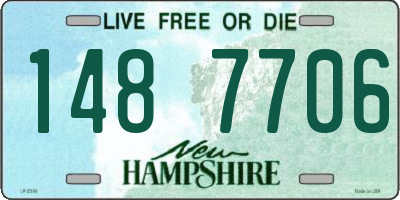 NH license plate 1487706
